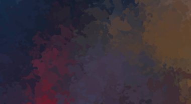 Taranmış Boyalı Soyut Arkaplan. Fırça darbesi ile boyanmış. Boya darbeleri. 2B Görüntü.