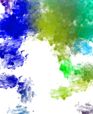 Taranmış Boyalı Soyut Arkaplan. Fırça darbesi ile boyanmış. Boya darbeleri. 2B Görüntü.