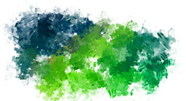 Taranmış Boyalı Soyut Arkaplan. Fırça darbesi ile boyanmış. Boya darbeleri. 2B Görüntü.