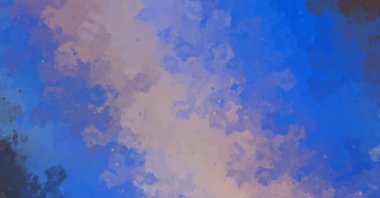 Taranmış Boyalı Soyut Arkaplan. Fırça darbesi ile boyanmış. Boya darbeleri. 2B Görüntü.