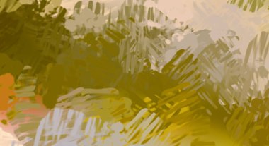 Taranmış Boyalı Soyut Arkaplan. Fırça darbesi ile boyanmış. Boya darbeleri. 2B Görüntü.