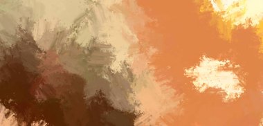 Taranmış Boyalı Soyut Arkaplan. Fırça darbesi ile boyanmış. Boya darbeleri. 2B Görüntü.