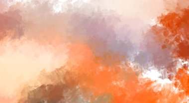 Taranmış Boyalı Soyut Arkaplan. Fırça darbesi ile boyanmış. Boya darbeleri. 2B Görüntü.