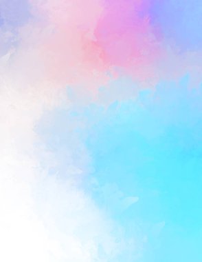 Taranmış Boyalı Soyut Arkaplan. Fırça darbesi ile boyanmış. Boya darbeleri. 2B Görüntü.