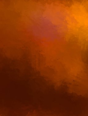 Taranmış Boyalı Soyut Arkaplan. Fırça darbesi ile boyanmış. Boya darbeleri. 2B Görüntü.