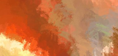 Taranmış Boyalı Soyut Arkaplan. Fırça darbesi ile boyanmış. Boya darbeleri. 2B Görüntü.