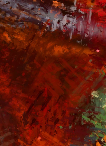 Taranmış Boyalı Soyut Arkaplan. Fırça darbesi ile boyanmış. Boya darbeleri. 2B Görüntü.