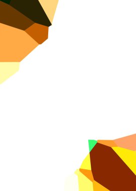 Çokgen arka plan. Geometrik tasarımlı renkli duvar kağıtları. Dijital illüstrasyon.