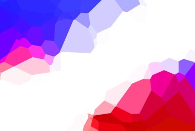 Çokgen arka plan. Geometrik tasarımlı renkli duvar kağıtları. Dijital illüstrasyon.