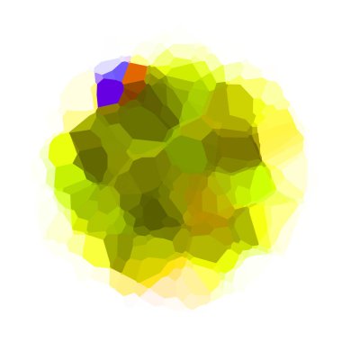 Çokgen arka plan. Geometrik tasarımlı renkli duvar kağıtları. Dijital illüstrasyon.