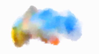 Suluboya arka plan. Soyut Illustration duvar kağıdı. Fırça darbesi ile boyanmış. 2d Görüntü.