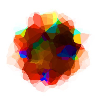 Çokgen arka plan. Geometrik tasarımlı renkli duvar kağıtları. Dijital illüstrasyon.