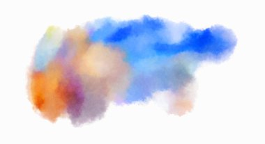 Suluboya arka plan. Soyut Illustration duvar kağıdı. Fırça darbesi ile boyanmış. 2d Görüntü.