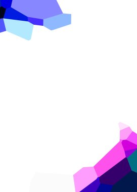 Çokgen arka plan. Geometrik tasarımlı renkli duvar kağıtları. Dijital illüstrasyon.