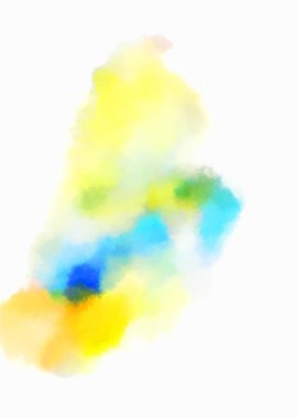 Suluboya arka plan. Soyut Illustration duvar kağıdı. Fırça darbesi ile boyanmış. 2d Görüntü.