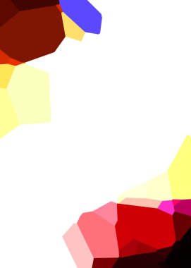 Çokgen arka plan. Geometrik tasarımlı renkli duvar kağıtları. Dijital illüstrasyon.