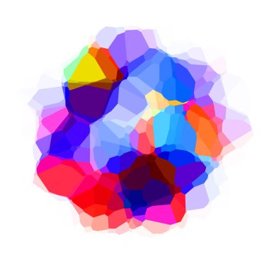Çokgen arka plan. Geometrik tasarımlı renkli duvar kağıtları. Dijital illüstrasyon.