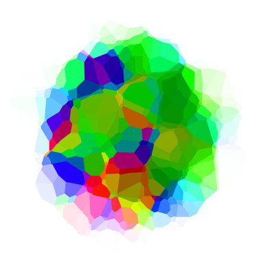 Çokgen arka plan. Geometrik tasarımlı renkli duvar kağıtları. Dijital illüstrasyon.