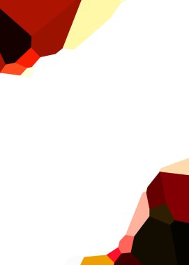 Çokgen arka plan. Geometrik tasarımlı renkli duvar kağıtları. Dijital illüstrasyon.