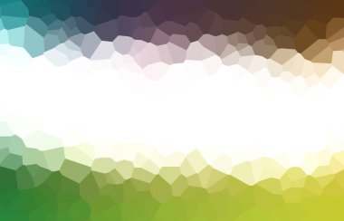 Çokgen arka plan. Geometrik tasarımlı renkli duvar kağıtları. Dijital illüstrasyon.