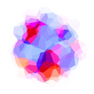 Çokgen arka plan. Geometrik tasarımlı renkli duvar kağıtları. Dijital illüstrasyon.