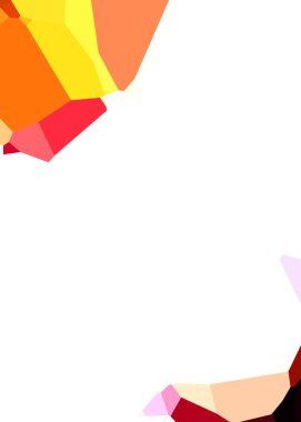 Çokgen arka plan. Geometrik tasarımlı renkli duvar kağıtları. Dijital illüstrasyon.