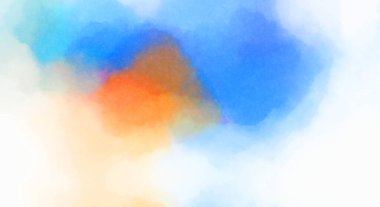 Suluboya arka plan. Soyut Illustration duvar kağıdı. Fırça darbesi ile boyanmış. 2d Görüntü.