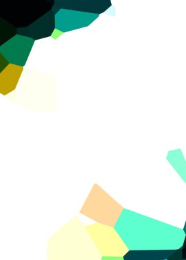 Çokgen arka plan. Geometrik tasarımlı renkli duvar kağıtları. Dijital illüstrasyon.