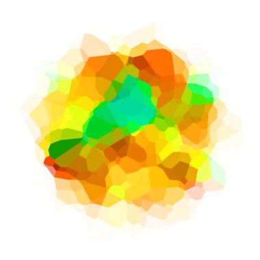 Çokgen arka plan. Geometrik tasarımlı renkli duvar kağıtları. Dijital illüstrasyon.