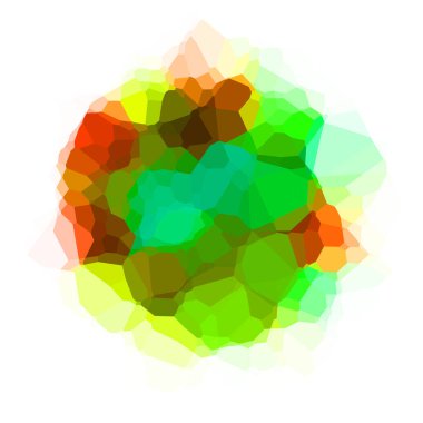 Çokgen arka plan. Geometrik tasarımlı renkli duvar kağıtları. Dijital illüstrasyon.