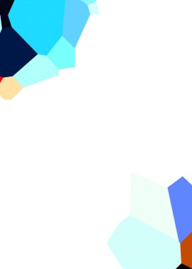 Çokgen arka plan. Geometrik tasarımlı renkli duvar kağıtları. Dijital illüstrasyon.