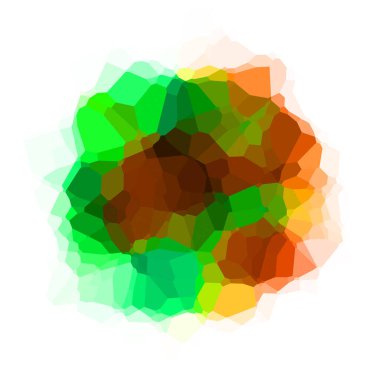 Çokgen arka plan. Geometrik tasarımlı renkli duvar kağıtları. Dijital illüstrasyon.