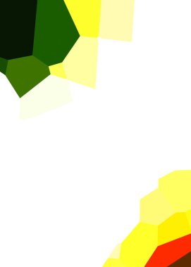 Çokgen arka plan. Geometrik tasarımlı renkli duvar kağıtları. Dijital illüstrasyon.