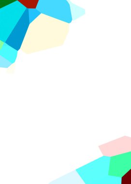 Çokgen arka plan. Geometrik tasarımlı renkli duvar kağıtları. Dijital illüstrasyon.