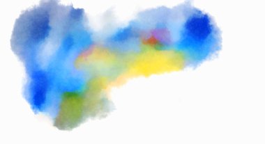 Suluboya arka plan. Soyut Illustration duvar kağıdı. Fırça darbesi ile boyanmış. 2d Görüntü.