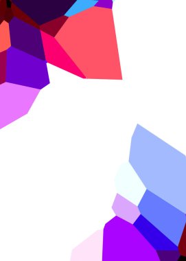 Çokgen arka plan. Geometrik tasarımlı renkli duvar kağıtları. Dijital illüstrasyon.