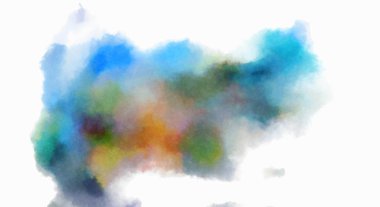 Suluboya arka plan. Soyut Illustration duvar kağıdı. Fırça darbesi ile boyanmış. 2d Görüntü.