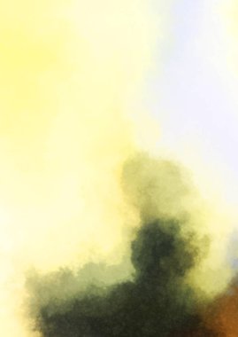 Suluboya arka plan. Soyut Illustration duvar kağıdı. Fırça darbesi ile boyanmış. 2d Görüntü.