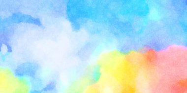 Suluboya arka plan. Soyut Illustration duvar kağıdı. Fırça darbesi ile boyanmış. 2d Görüntü.