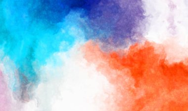 Suluboya arka plan. Soyut Illustration duvar kağıdı. Fırça darbesi ile boyanmış. 2d Görüntü.