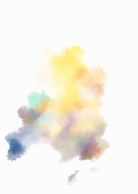 Suluboya arka plan. Soyut Illustration duvar kağıdı. Fırça darbesi ile boyanmış. 2d Görüntü.