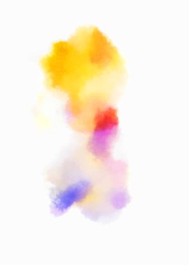 Suluboya arka plan. Soyut Illustration duvar kağıdı. Fırça darbesi ile boyanmış. 2d Görüntü.