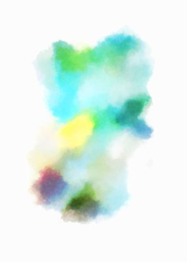 Suluboya arka plan. Soyut Illustration duvar kağıdı. Fırça darbesi ile boyanmış. 2d Görüntü.