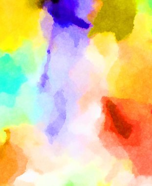 Suluboya arka plan. Soyut Illustration duvar kağıdı. Fırça darbesi ile boyanmış. 2d Görüntü.