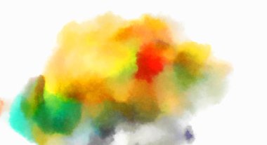 Suluboya arka plan. Soyut Illustration duvar kağıdı. Fırça darbesi ile boyanmış. 2d Görüntü.