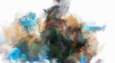 Suluboya arka plan. Soyut Illustration duvar kağıdı. Fırça darbesi ile boyanmış. 2d Görüntü.