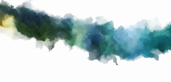 Watercolor Painted Background Abstract Illustration Wallpaper Brush Stroked Painting Illustration — Stock Photo, Image
