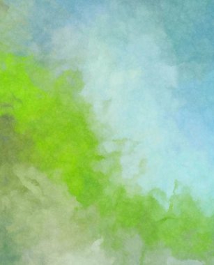 Suluboya arka plan. Soyut Illustration duvar kağıdı. Fırça darbesi ile boyanmış. 2d Görüntü.