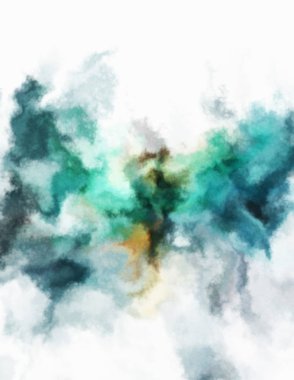 Suluboya arka plan. Soyut Illustration duvar kağıdı. Fırça darbesi ile boyanmış. 2d Görüntü.