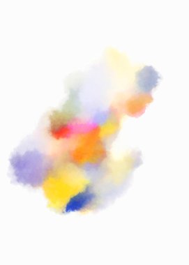 Suluboya arka plan. Soyut Illustration duvar kağıdı. Fırça darbesi ile boyanmış. 2d Görüntü.